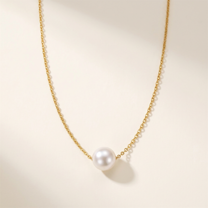 Single-pearl necklace main product photo